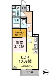 ラフィネ三沢の物件間取画像